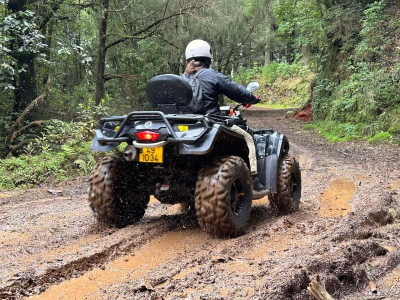 Madeira:Private Mountain Quad Adventure–Explore Wild Madeira - Starting at Quinta Levada do Rei