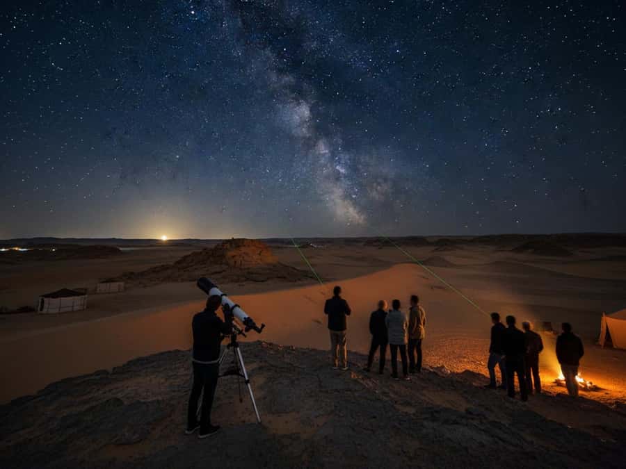 Makadi Bay: 2H Quad Bike, Camel, Stargazing, Dinner & Show - The safety briefing sets the tone