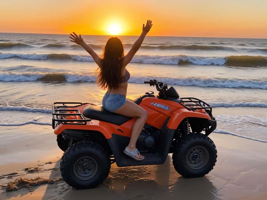 Makadi Bay: ATV, Sea View, Camel, Stargazing, Dinner & Show - Two hours across sand, rock, and sea