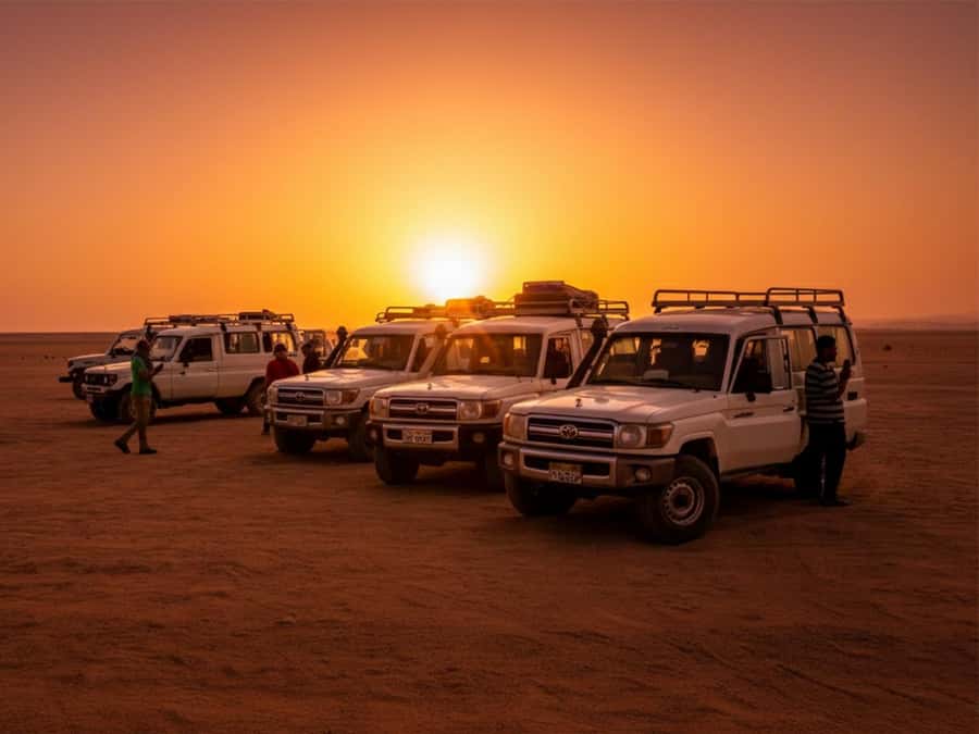 Makadi Bay: Mega Tour Jeep, ATV, Buggy, Camel, Dinner & Show - Key points to know before booking