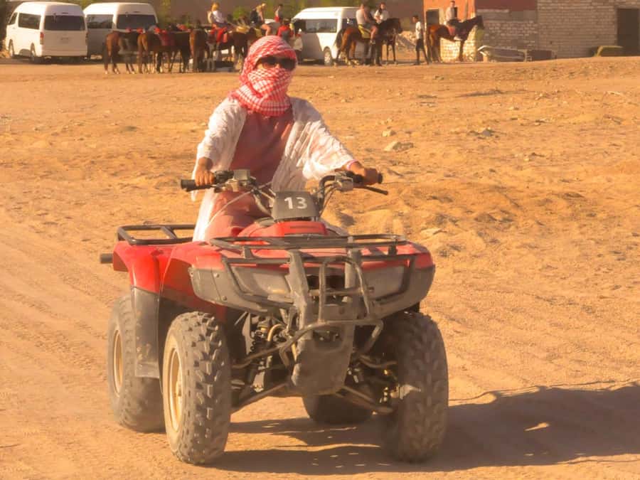 Makadi Bay: Mega Tour Jeep, ATV, Buggy, Camel, Dinner & Show - What this Makadi Bay desert day is really like