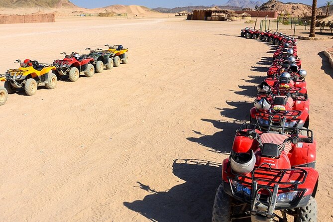 Makadi Bay: Sunset Quad & ATV Adventure & Seaview - Sunset dinner, live entertainment, and telescopes