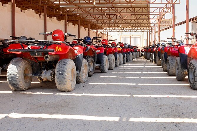 Makadi Bay: Sunset Quad & ATV Adventure & Seaview - Choosing between sunrise, daytime, and sunset