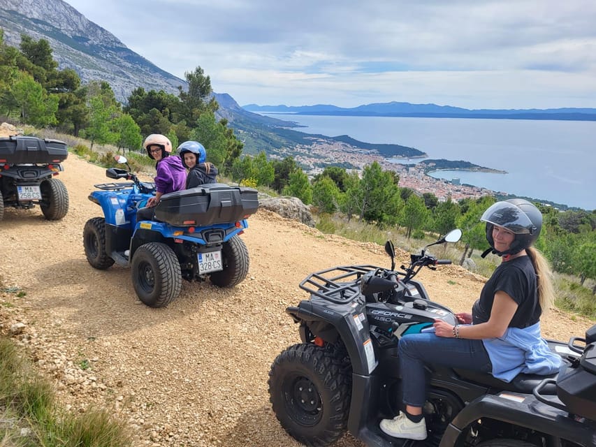 Makarska Safari ATV Quad Tour - The viewpoint and Game of Thrones filming stop