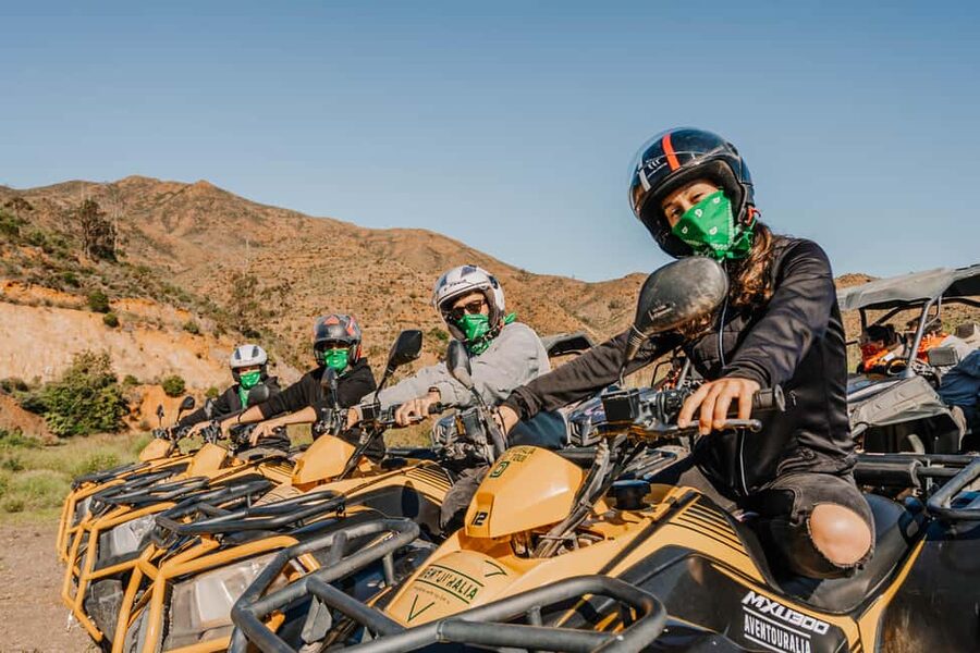 Málaga: 1-Hour Off-Road Tour by 2-Seater Quad in Mijas - Getting comfortable on an automatic two-seater quad