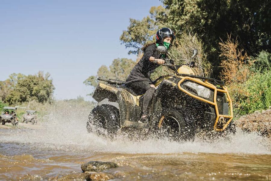 Málaga: 1-Hour Off-Road Tour by 2-Seater Quad in Mijas - The photo stop at Valtocado Views