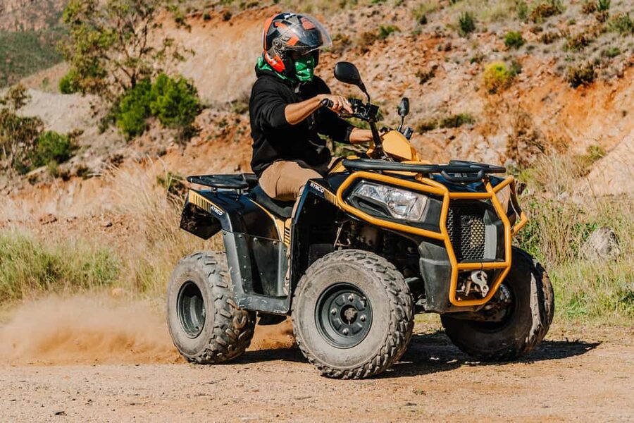 Málaga: 2-Hour Off-Road Tour in 2-Seat Quad in Mijas - The Valtocado viewpoint and first pause