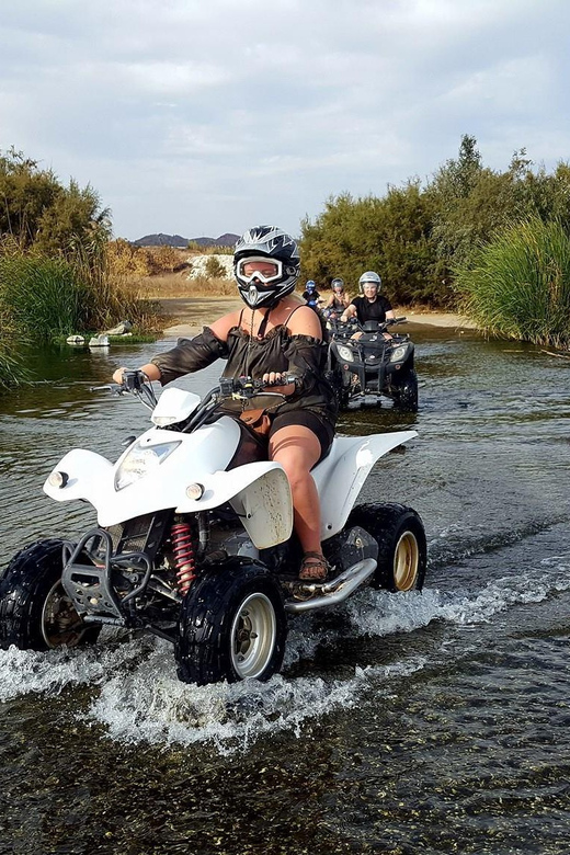 Malaga: Land and River Guided Quad Tour 1-Hour (2-Persons) - Key points at a glance