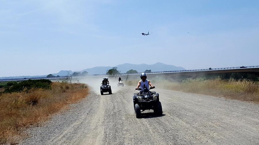 Malaga: Land and River Guided Quad Tour 1-Hour (2-Persons) - The secret stop and return route