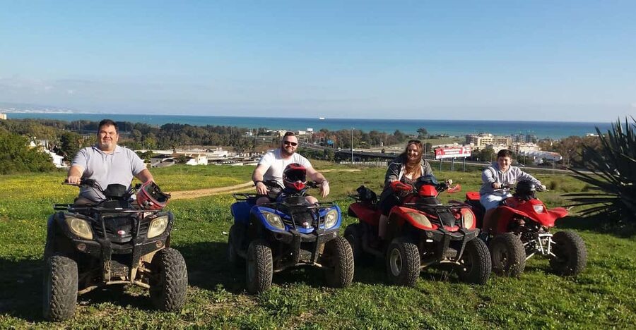 Malaga: Land and River Guided Quad Tour 1-Hour (2-Persons) - Getting comfortable before the rougher tracks
