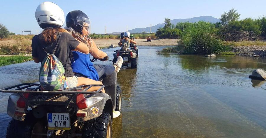 Málaga: Off-Road 2-Seater Quad Tour through Land and River - Key points to know before you book