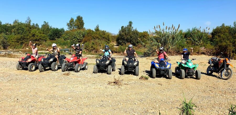 Málaga: Off-Road 2-Seater Quad Tour through Land and River - The Guadalhorce area, wildlife, and dry-season changes