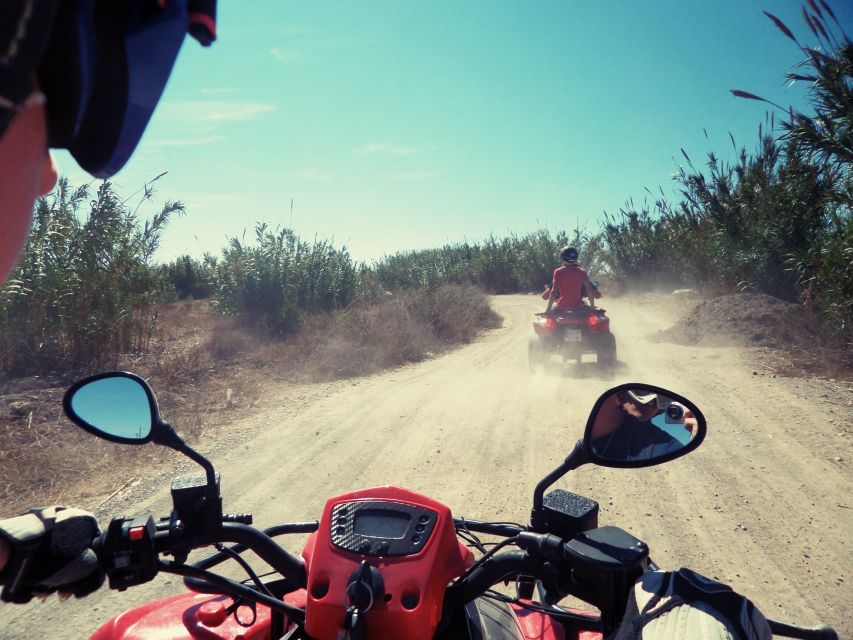Málaga: Off-Road 2-Seater Quad Tour through Land and River - Plane spotting with a rural twist