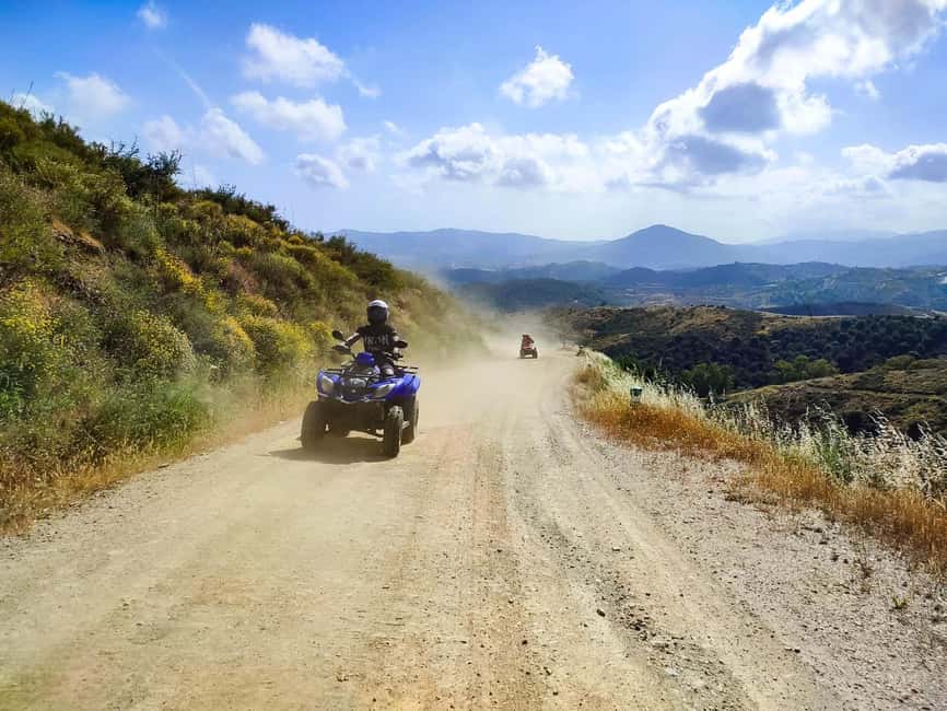 Málaga: Off-road Guided Quad Biking Tour in Mijas Mountains - Riding into the Sierra de Mijas