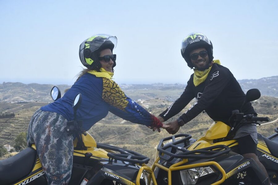 Malaga: Sierra de Mijas Guided Quad Tour - The first minutes: learning the quad and settling in