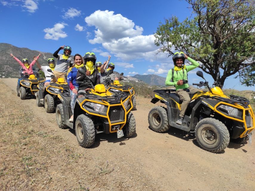 Malaga: Sierra de Mijas Guided Quad Tour - Narrow trails and mountain scenery in the Sierra de Mijas