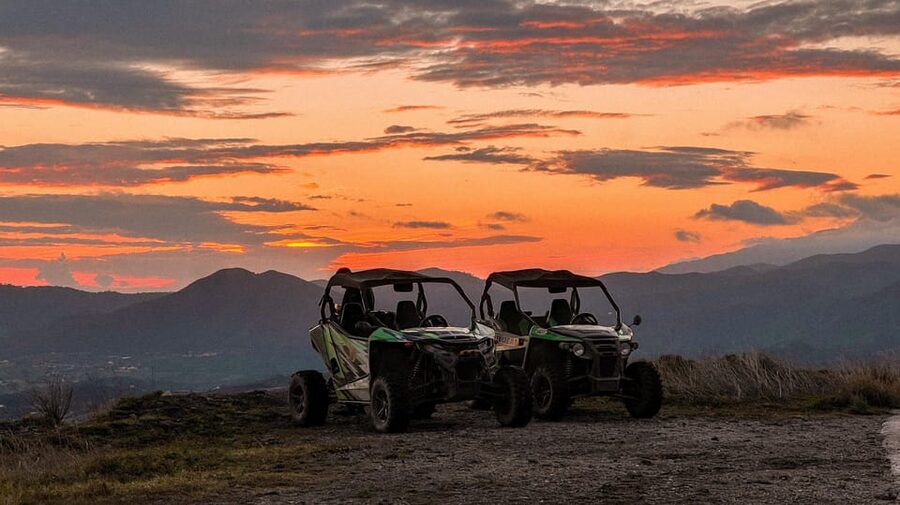 Málaga: Sunset Buggy Tour in the Mountains & Hills of Mijas - Sierra de Mijas and Red Mountain at sunset