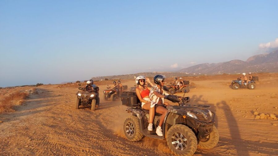 Malia: Off-Road Quad Safari Evening Tour / optional transfer - Key points at a glance