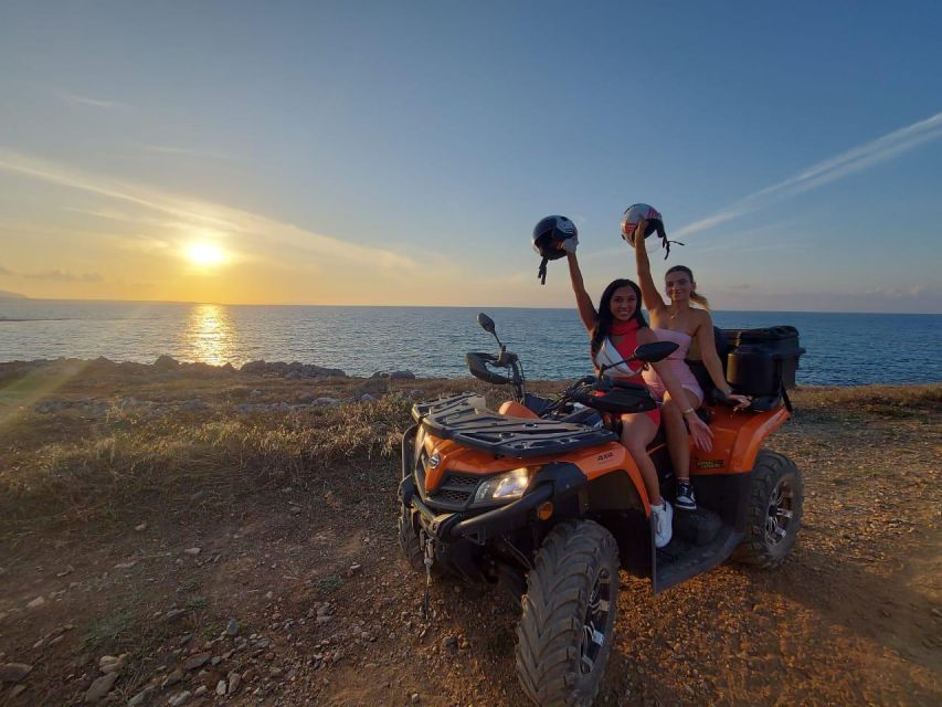 Malia: Off-Road Quad Safari Evening Tour / optional transfer - A slower pause in Sissi