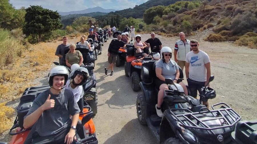 Malia: Off-Road Quad Safari Tour with Lunch and Transfers - Vrachasi brings a slower village pause