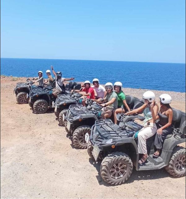 Malia: Off-Road Quad Safari Tour with Lunch and Transfers - What the $89 price really includes