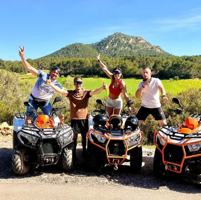 Mallorca: ATV /Quad Bike Tour - From Palma streets to forests and mountain views