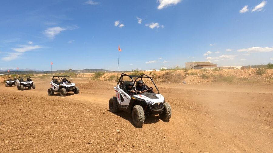 Mallorca Kids Buggy - The course and the airport-area setting