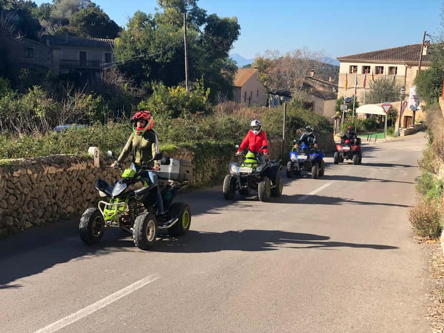 Mallorca: Quad Tour to the top of the mountain & swim - Algaida adds a local stop without slowing the day
