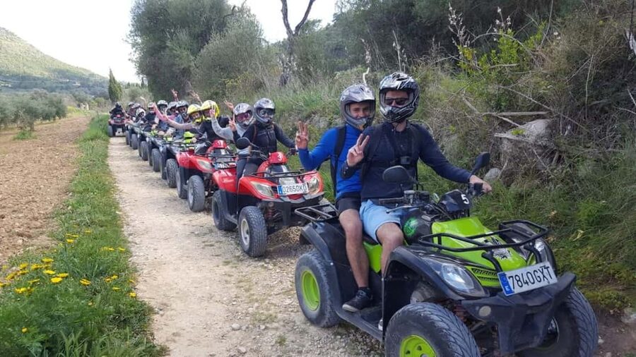 Mallorca: Quad Tour to the top of the mountain & swim - The Son Veri cala is scenic, but not a sandy beach