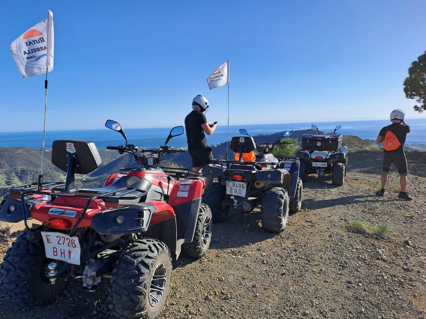 Marbella: Costa del Sol Shared Quad Tour - The rocky ride back to Marbella