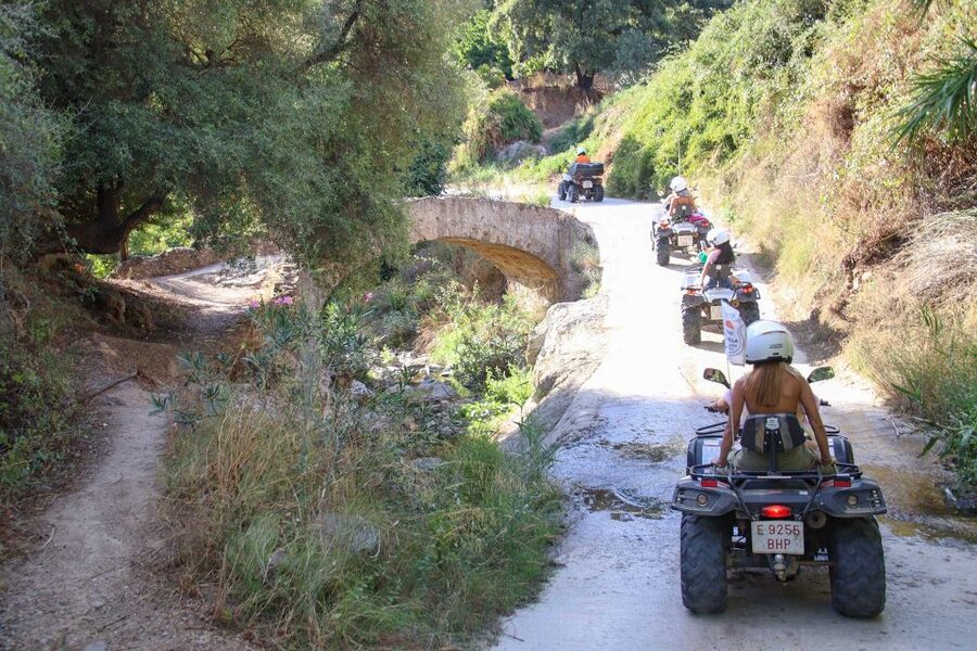 Marbella: Costa del Sol Shared Quad Tour - Panoramic views toward Gibraltar and Africa