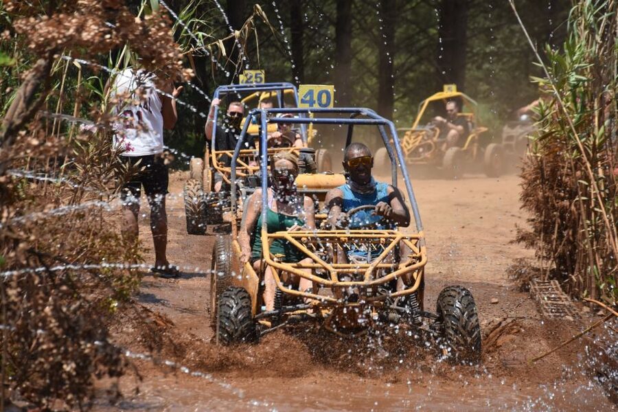 Marmaris: Buggy Safari with Water Fight & Transfer - Safety briefing and first ride