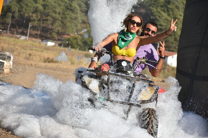 Marmaris Quadbike Safari with Water Battle - The track section: practice, puddles, and controlled speed