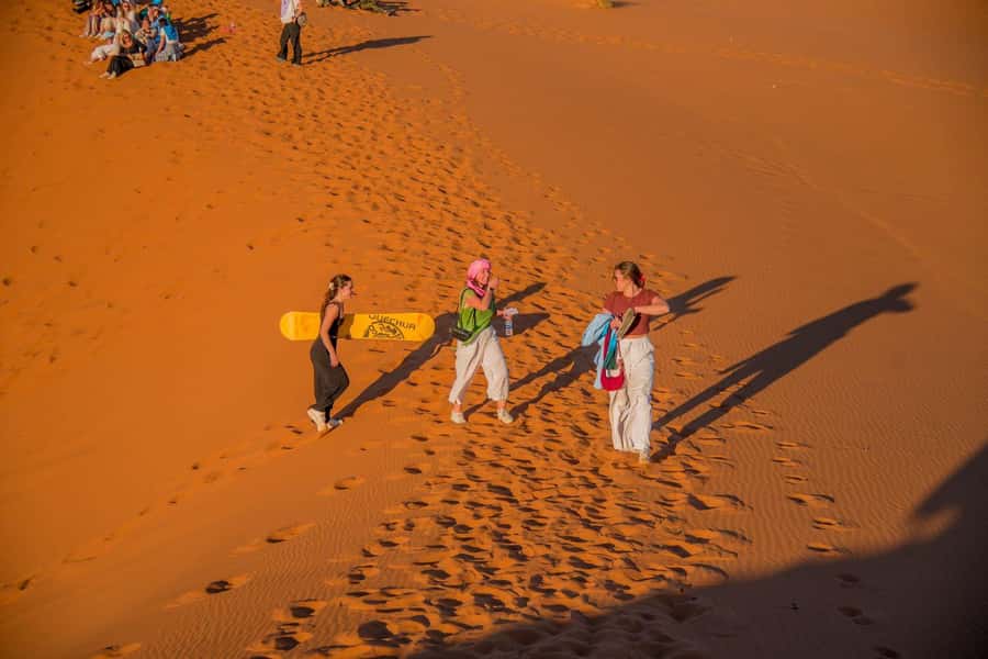 Marrakech: 3-Day Merzouga Desert Tour Camel & Sandboarding - Guides, comfort, and what to pack