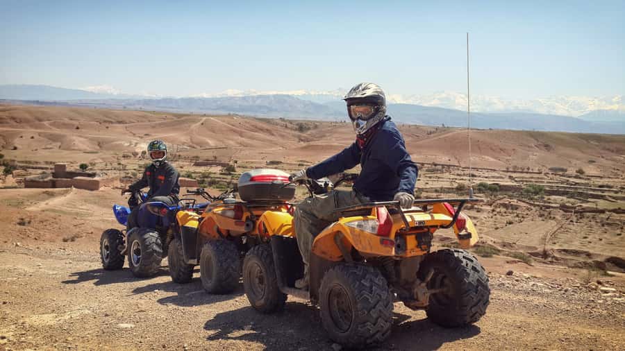 Marrakech: 3-Hour Quad Bike Adventure - Getting comfortable with the quad bike