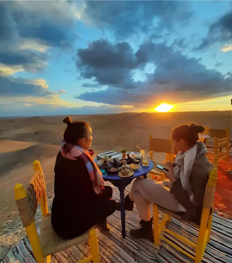 Marrakech: Agafay Desert Quad Biking, Camel Ride Fire Show - Dinner under the Berber tents