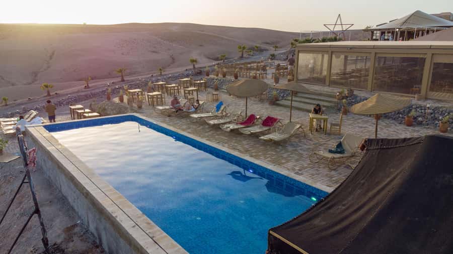 Marrakech: Agafay Desert Quad, Camel or Pool Day with Lunch - Camel riding, photos, and animal comfort