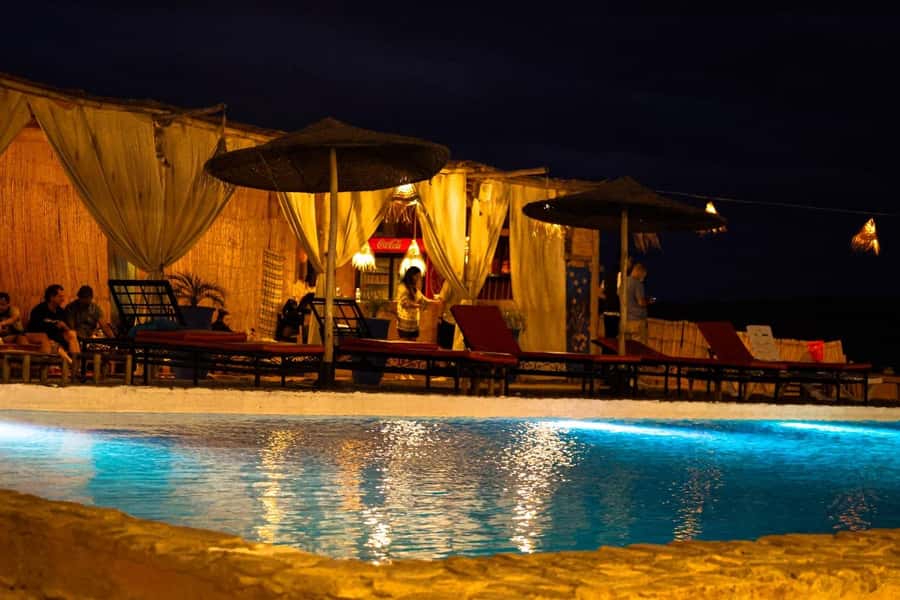 Marrakech: Agafay Desert Quad, Camel Ride & Dinner Show - A short camel ride at the best light of day