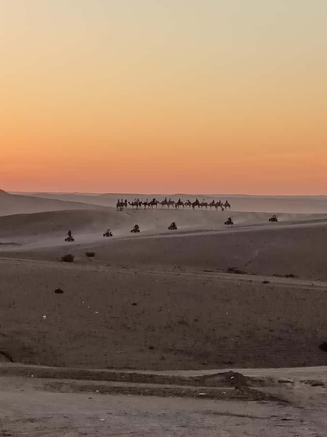 Marrakech: Agafay Desert Quad & Camel Rides with Dinner Show - Music, dancing, and the fire show