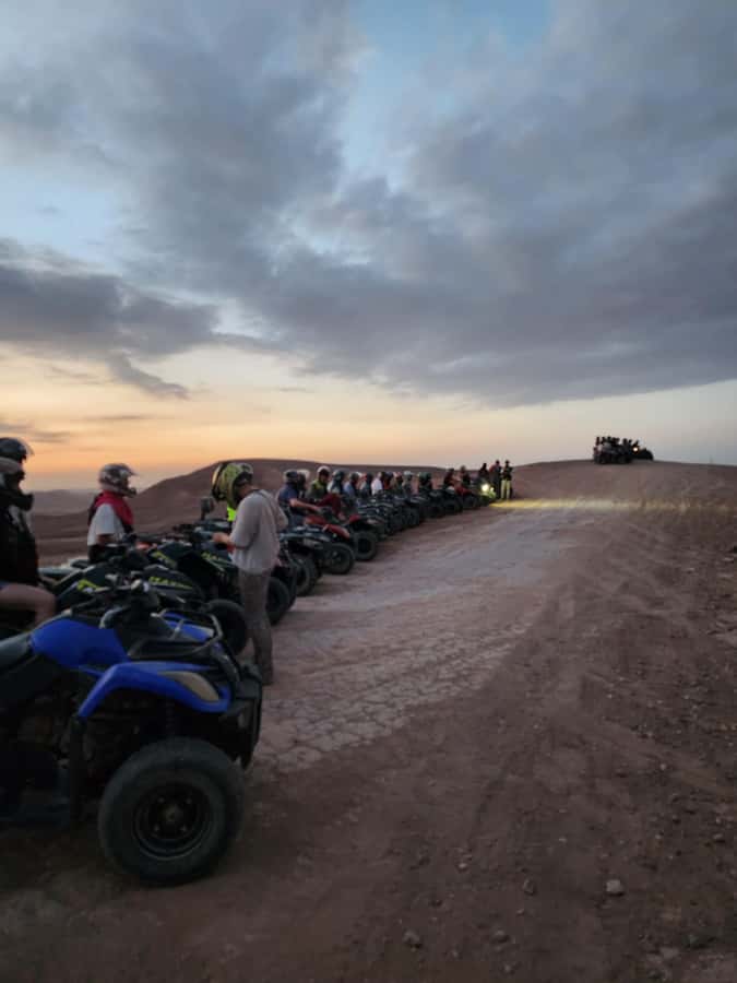 Marrakech: Agafay Desert Sunset Camel Ride, Quad & Dinner - A 20-minute camel ride with a different pace