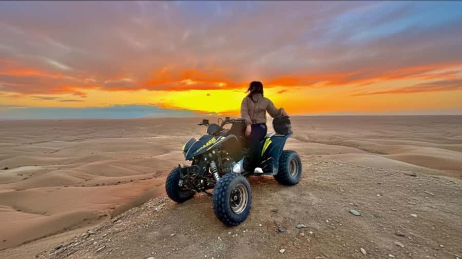 Marrakech: Agafay Desert Tour Quad bike & Dinner fire show - Key points before you book