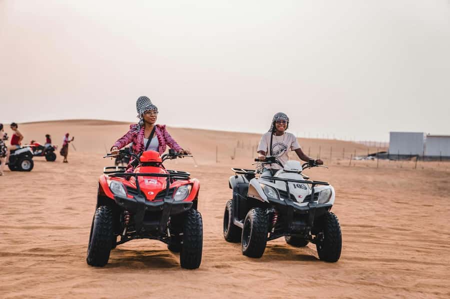 Marrakech: Agafay Desert Tour Quad bike & Dinner fire show - Is $14 good value?