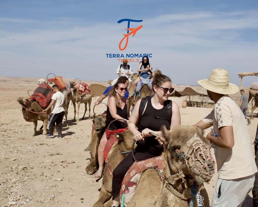 Marrakech: Agafay Dinner Show with Quad/Camel Ride and Pool - Sunset, dinner, and Moroccan flavors