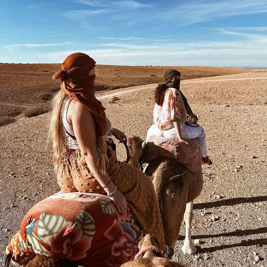 Marrakech: Agafay Quad Tour with Camel Ride, Dinner & Show - Music, dancing, and the fire show