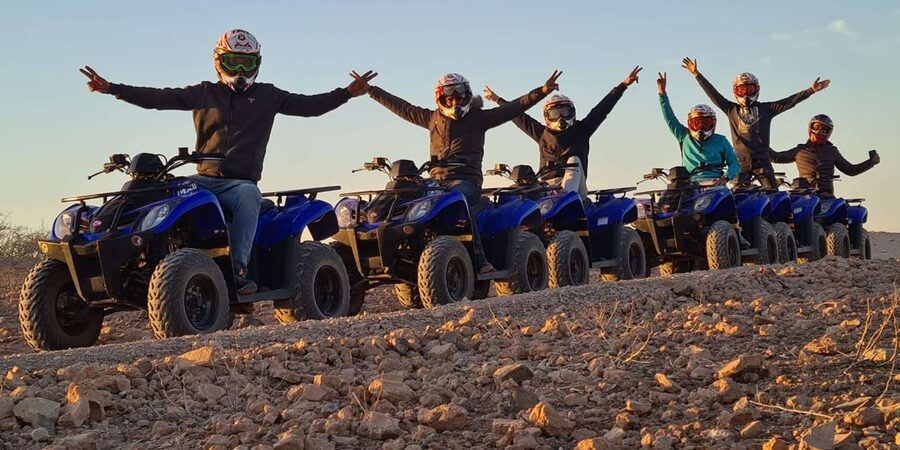 Marrakech: Desert and Palm Grove Quad Tour with Tea - Guides, groups, and the personal touch