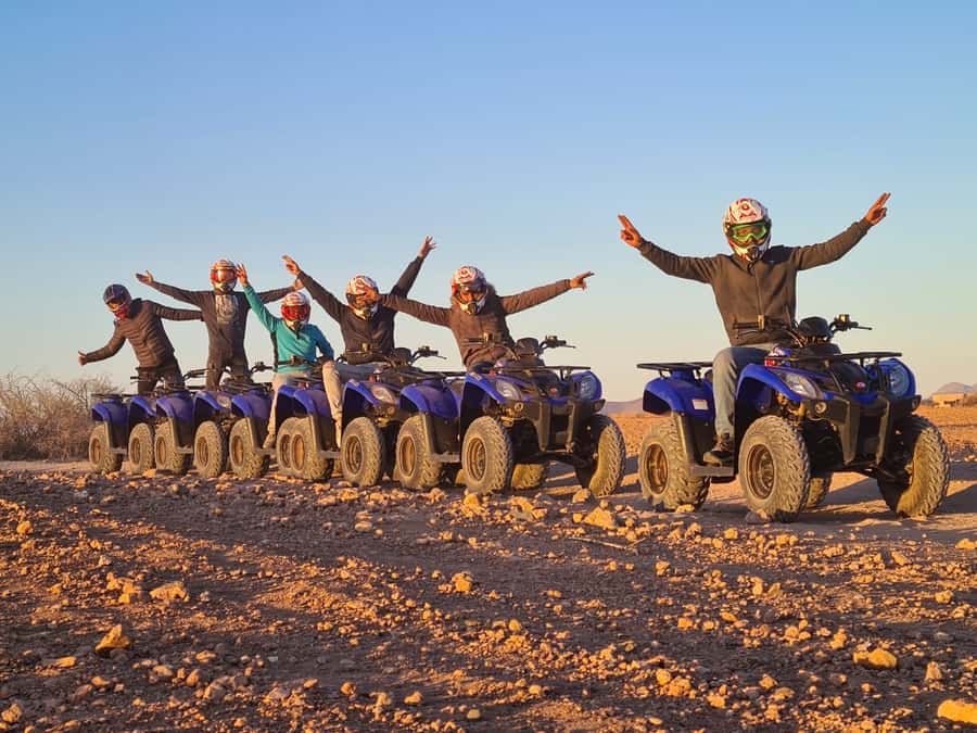 Marrakech: Desert and Palm Grove Quad Tour with Tea - What the $22 price really covers