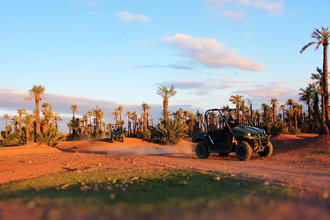 Marrakech Desert Buggy Tour Including Berber Tea Break and transfer - Learning the buggy before the rough tracks