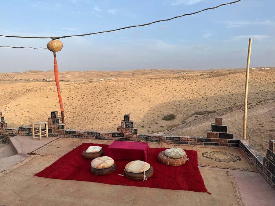 Marrakech: Desert Quad Bike Tour with Tea & Optional Dinner - Riding through rocky desert toward the Atlas Mountains