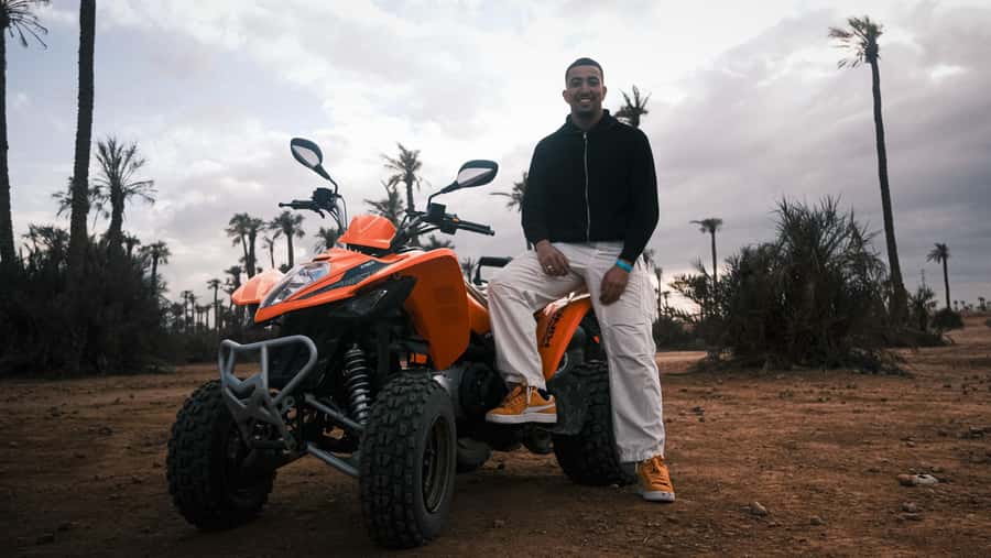 Marrakech:excursion quad in Oasis palm & jbilat desert,tea - Who should book this outing