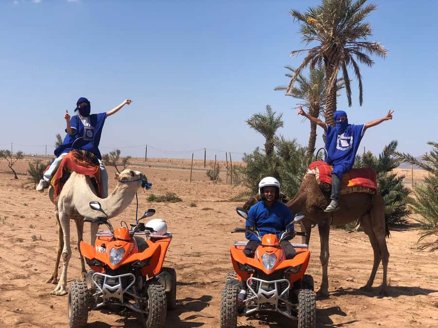 Marrakech: Guided Quad Bike and Camel Ride Tour with Tea - Who should book this outing?